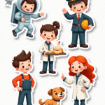 Profession - Sticker Sheet v10